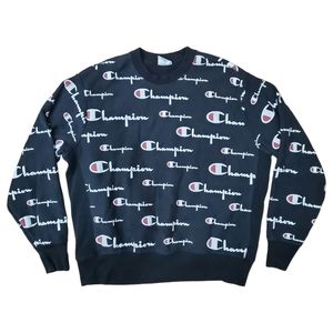 CHAMPION Sweater REVERSE WEAVE BIG C Sweatshirt Embroidered Logo